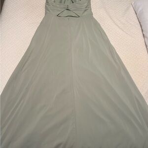 Azazie Elegant Green Gown